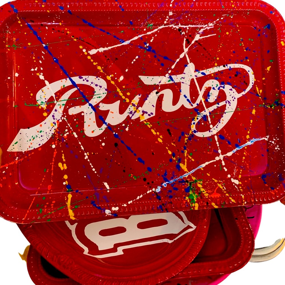Customized resin trays,can also request your customized tray W/ images,or words.